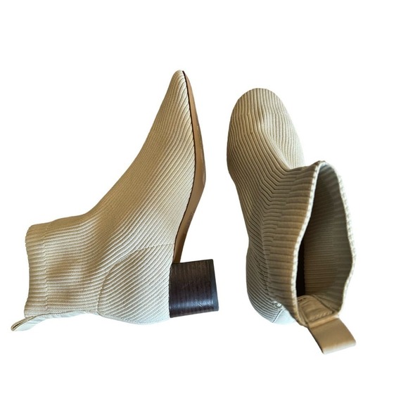 Everlane The Glove Boot Ribbed Knit in Bone Size 10 - Picture 10 of 12